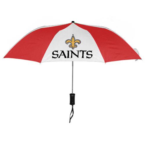New Orleans Saints Red White NFL Folding Umbrella Sale Cheap