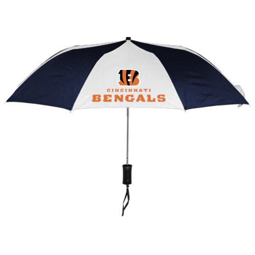 Cincinnati Bengals Blue White NFL Folding Umbrella Sale Cheap