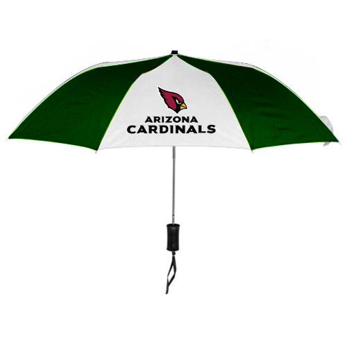 Arizona Cardinals White Green NFL Folding Umbrella Sale Cheap