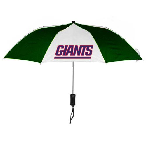 New York Giants White Green NFL Folding Umbrella Sale Cheap