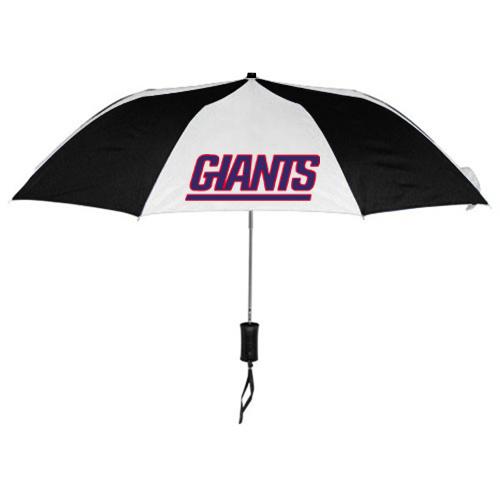 New York Giants Black White NFL Folding Umbrella Sale Cheap