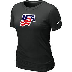 Cheap Women Nike USA Graphic Legend Performance Collection Locker Room T-Shirt black