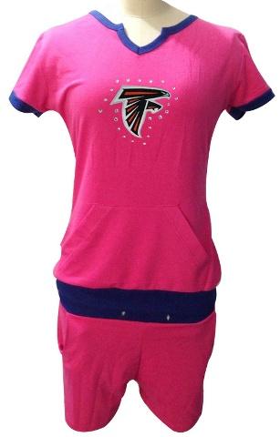 Cheap Women Nike Atlanta Falcons Pink NFL Sport Suit
