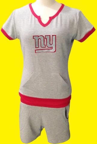 Cheap Women Nike New York Giants Grey NFL Sport Suit