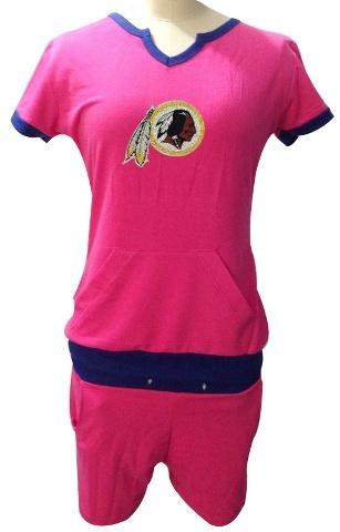 Cheap Women Nike Washington Redskins Pink NFL Sport Suit