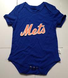Newborn & Infant New York Mets Blue MLB Shirt For Cheap