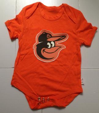 Newborn & Infant Cleveland Indians Orange MLB Shirt For Cheap