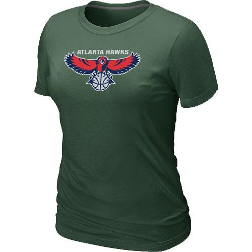 Cheap NBA Atlanta Hawks Big & Tall Primary Logo D.Green Women's T-Shirt