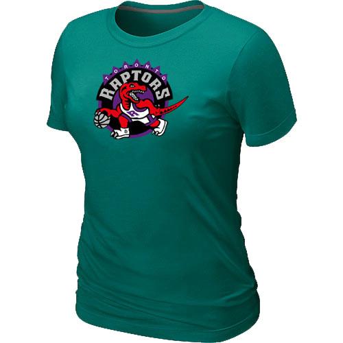 Cheap NBA Toronto Raptors Big & Tall Primary Logo L.Green Women's T-Shirt
