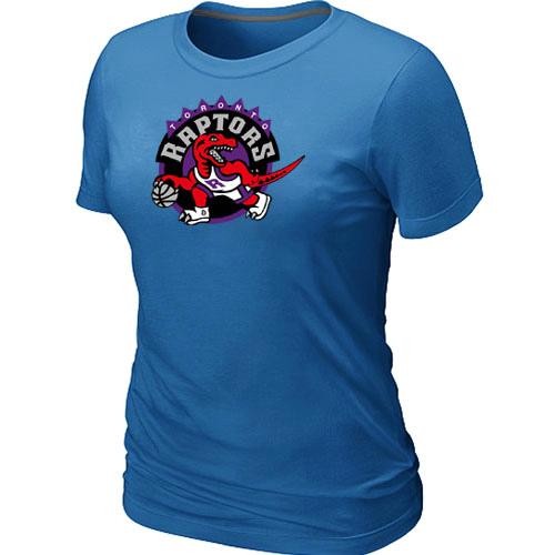 Cheap NBA Toronto Raptors Big & Tall Primary Logo L.blue Women's T-Shirt