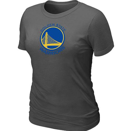 Cheap NBA Golden State Warriors Big & Tall Primary Logo D.Grey Women's T-Shirt