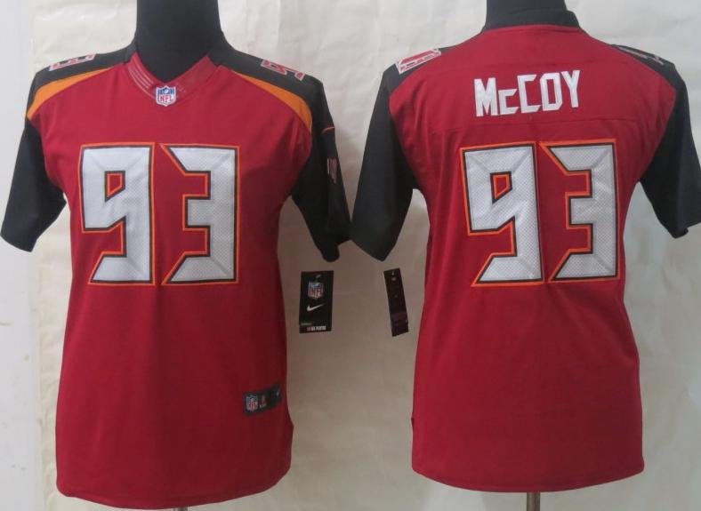 Kids Nike Tampa Bay Buccaneers 93 Gerald McCoy Red Limited NFL Jerseys Cheap