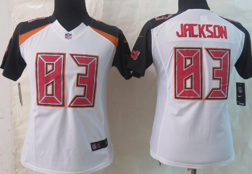 Cheap Women Nike Tampa Bay Buccaneers 83 Vincent Jackson White Limited NFL Jerseys