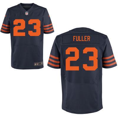 Nike Chicago Bears 23 Kyle Fuller Blue Elite NFL Jerseys Orange Number Cheap