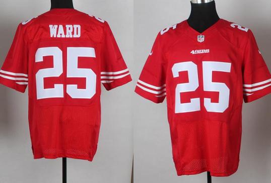Nike San Francisco 49ers 25 Jimmie Ward Red Elite NFL Jerseys Cheap