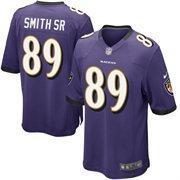 Nike Baltimore Ravens 89 Steve Smith Purple Game NFL Jersey Cheap