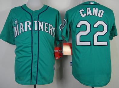 Seattle Mariners 22 Robinson Cano Green Cool Base MLB Jerseys Cheap