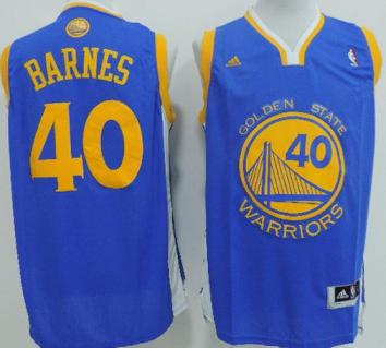 Golden State Warriors 40 Harrison Barnes Blue Revolution 30 Swingman NBA Jerseys Cheap