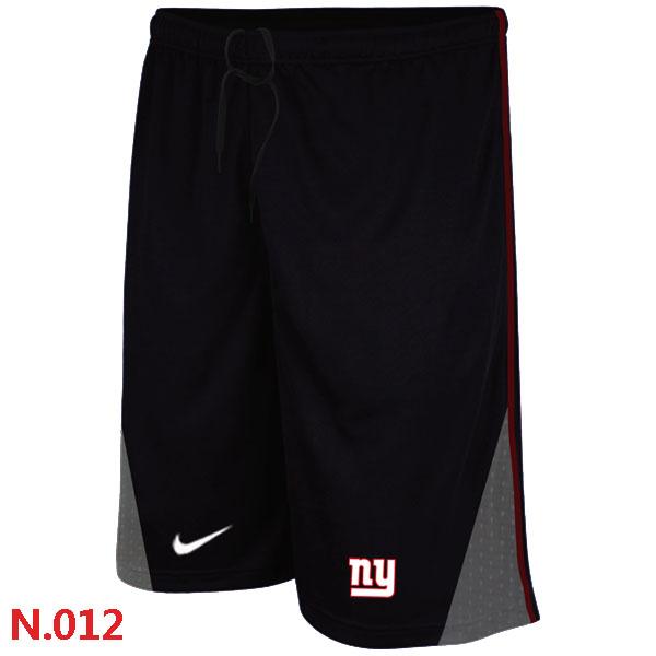 Nike NFL New York Giants Classic Shorts Black Cheap