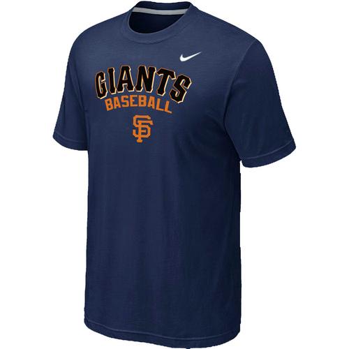 Nike MLB San Francisco Giants 2014 Home Practice T-Shirt - Dark blue Cheap