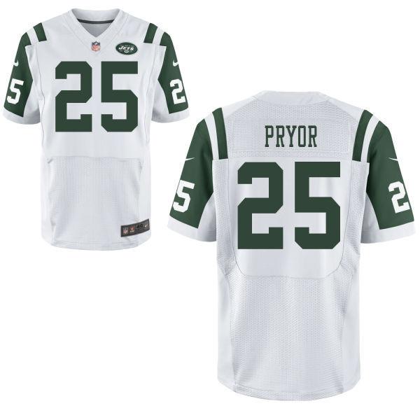 Nike New York Jets 25 Calvin Pryor White Elite NFL Jerseys Cheap