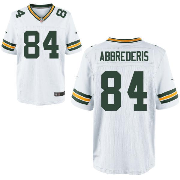 Nike Green Bay Packers 84 Jared Abbrederis White Elite NFL Jerseys Cheap