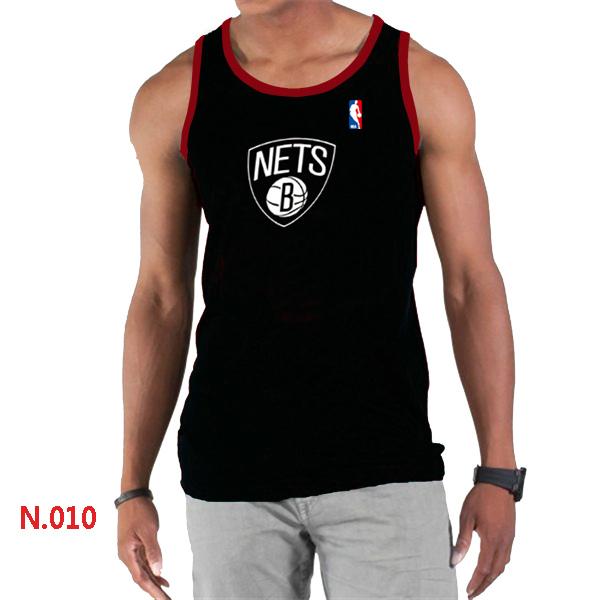 NBA Brooklyn Nets Big & Tall Primary Logo Black Tank Top Cheap
