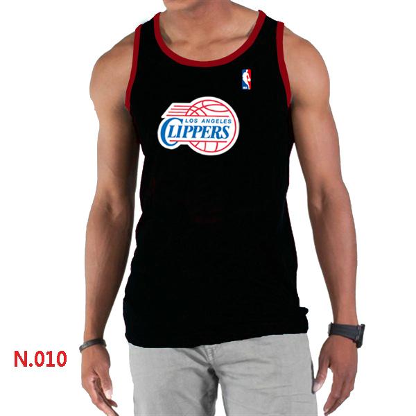 NBA Los Angeles Clippers Big & Tall Primary Logo Black Tank Top Cheap