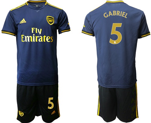 Arsenal #5 Gabriel Third Soccer Club Jersey
