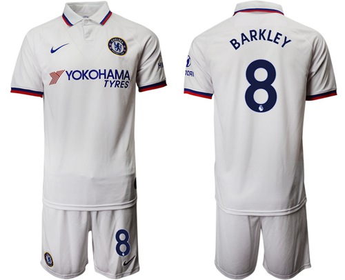 Chelsea #8 Barkley Away Soccer Club Jersey