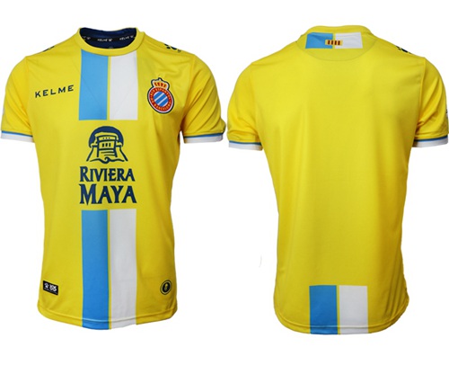 Espanyol Blank Third Soccer Club Jersey