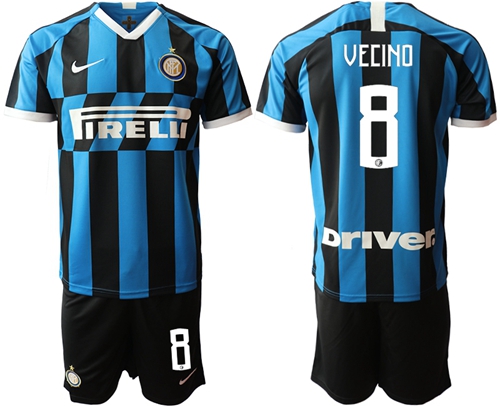 Inter Milan #8 Vecino Home Soccer Club Jersey