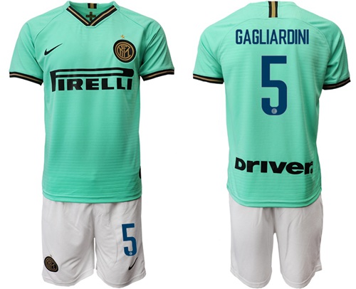 Inter Milan #5 Gagliardini Away Soccer Club Jersey