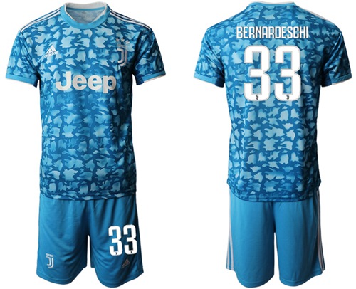 Juventus #33 Bernardeschi Third Soccer Club Jersey
