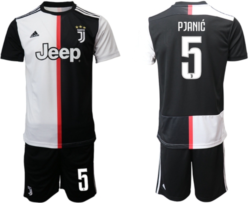 Juventus #5 Pjanic Home Soccer Club Jersey