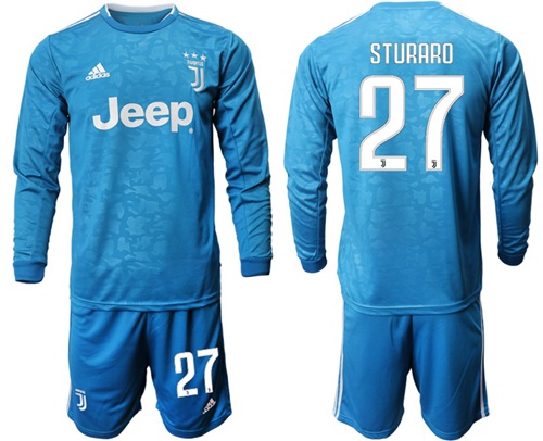Juventus #27 Sturaro Third Long Sleeves Soccer Club Jersey