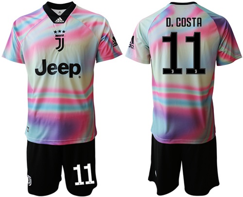 Juventus #11 D.Costa Anniversary Soccer Club Jersey