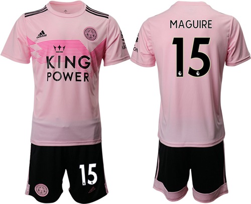 Leicester City #15 Maguire Away Soccer Club Jersey