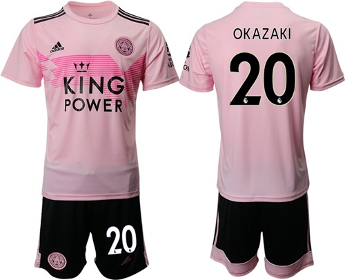 Leicester City #20 Okazaki Away Soccer Club Jersey