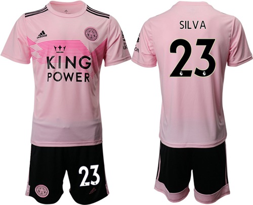 Leicester City #23 Silva Away Soccer Club Jersey