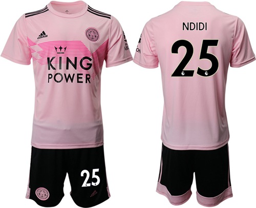 Leicester City #25 Ndidi Away Soccer Club Jersey