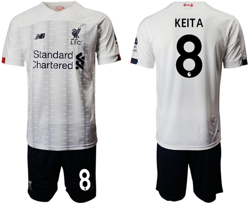 Liverpool #8 Keita Away Soccer Club Jersey