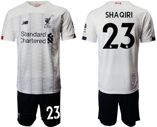 Liverpool #23 Shaqiri Away Soccer Club Jersey