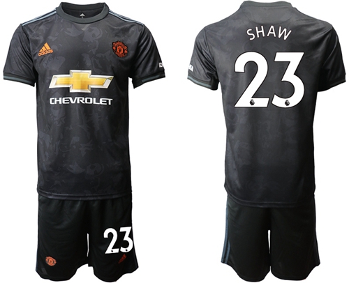 Manchester United #23 Shaw Third Soccer Club Jersey