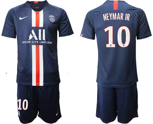 Paris Saint-Germain #10 Neymar Jr Home Soccer Club Jersey