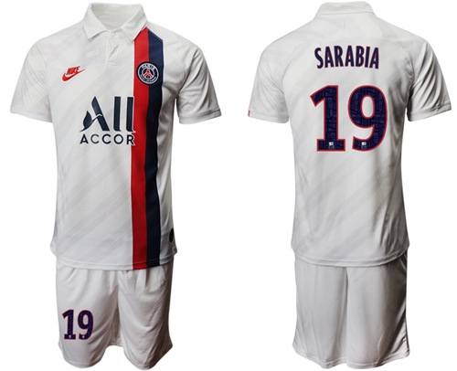 Paris Saint-Germain #19 Sarabia Third Soccer Club Jersey