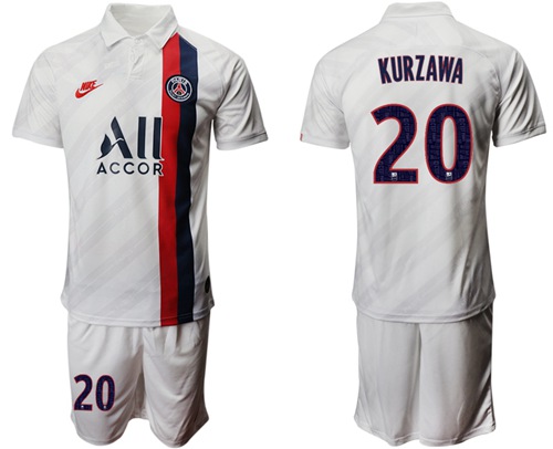 Paris Saint-Germain #20 Kurzawa Third Soccer Club Jersey