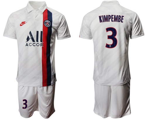 Paris Saint-Germain #3 Kimpembe Third Soccer Club Jersey