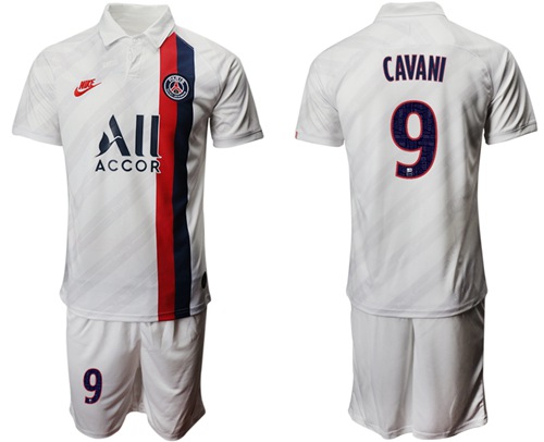 Paris Saint-Germain #9 Cavani Third Soccer Club Jersey