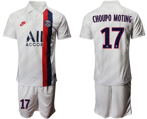 Paris Saint-Germain #17 Choupo Moting Third Soccer Club Jersey